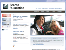 Tablet Screenshot of beaconfoundation.org